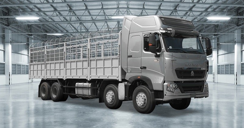 Xe tải thùng 4 chân HOWO