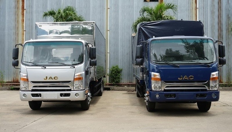 Dòng xe tải chở hàng 5 tấn JAC N500