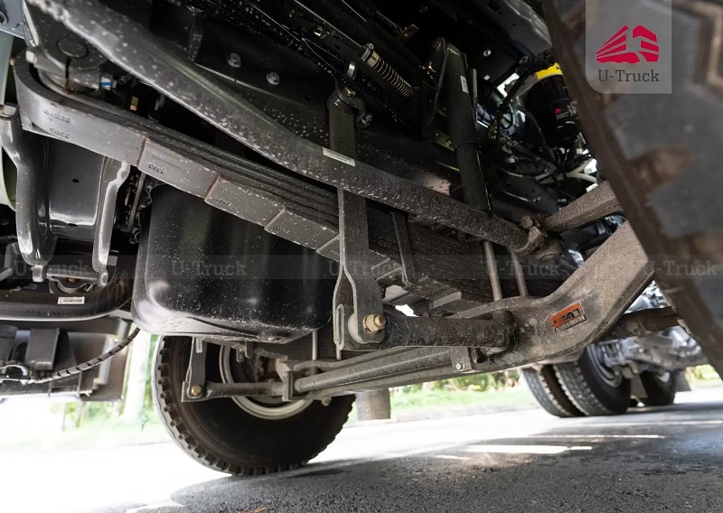 Hệ thống treo trên xe tải 6 chân