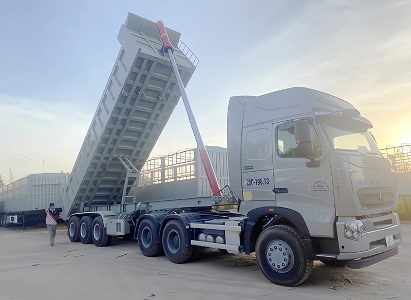 Xe tải 6 chân được sử dụng trong đa dạng lĩnh vực