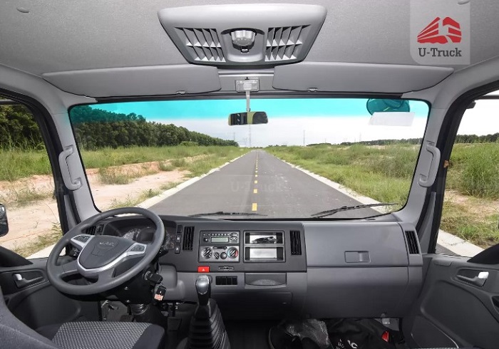 Nội thất xe tải JAC 8 tấn