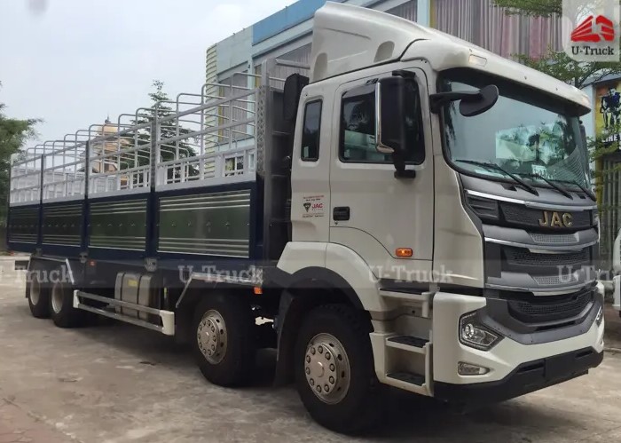 Xe tải JAC A5 8x4 mui bạt