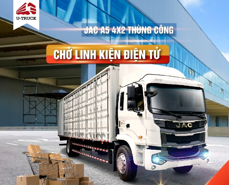 Ứng dụng đa dạng của xe tải thùng kín