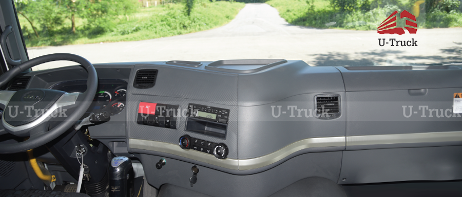 Nội thất xe tải A5 10X4 mui bạt 9M7