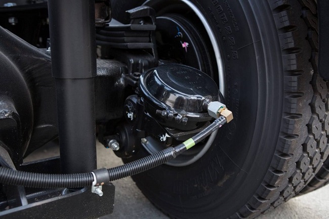 Hệ thống phanh trên xe tải JAC