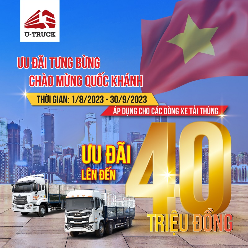 Ưu đãi tưng bừng - Chào mừng Quốc Khánh