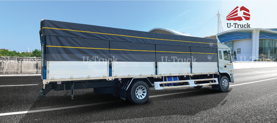 Quy cách thùng xe tải JAC A5 4X2 mui bạt 8M2