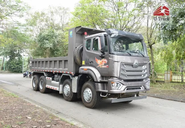 U-TRUCK cung cấp dòng xe ben HOWO 4 chân chất lượng