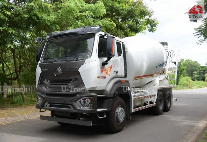 Howo là thương hiệu xe trộn bên tông được sử dụng rộng rãi