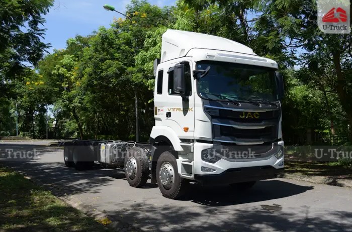 Xe tải JAC A5 8x4 sát xi