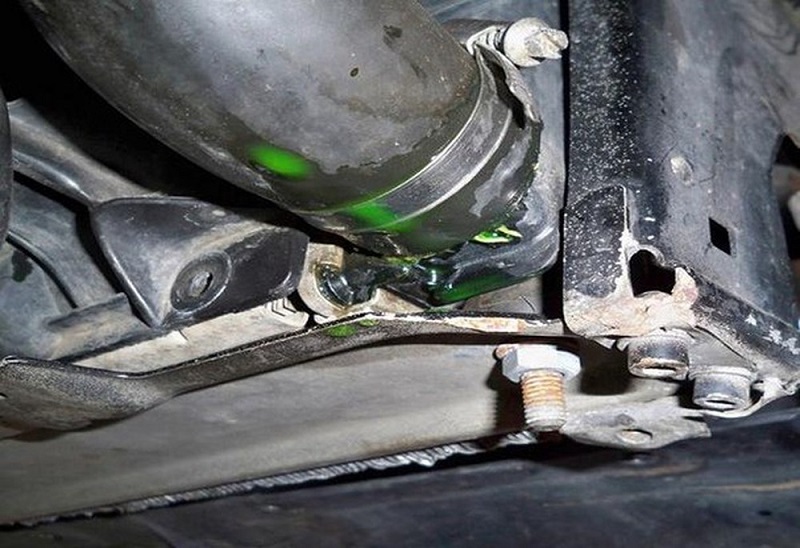 Rò rỉ nước làm mát