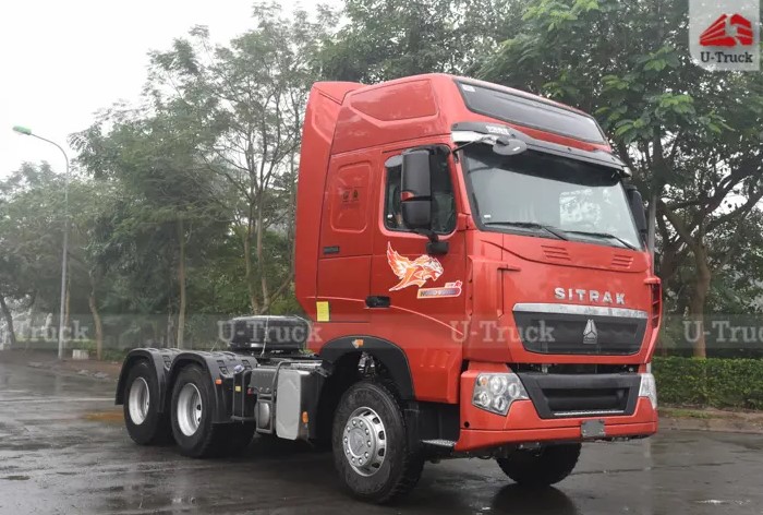 Xe đầu kéo HOWO T7H 440 cầu láp
