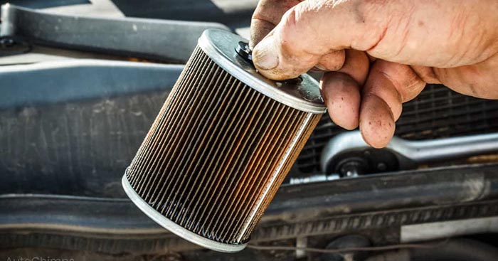 Lọc nhiên liệu bị bẩn gây tắc nghẽn