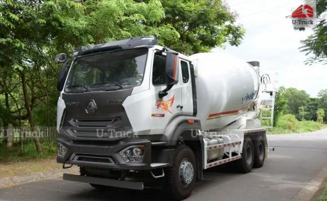 Xe bồn chở bê tông được cấu tạo bởi 2 bộ phận chính