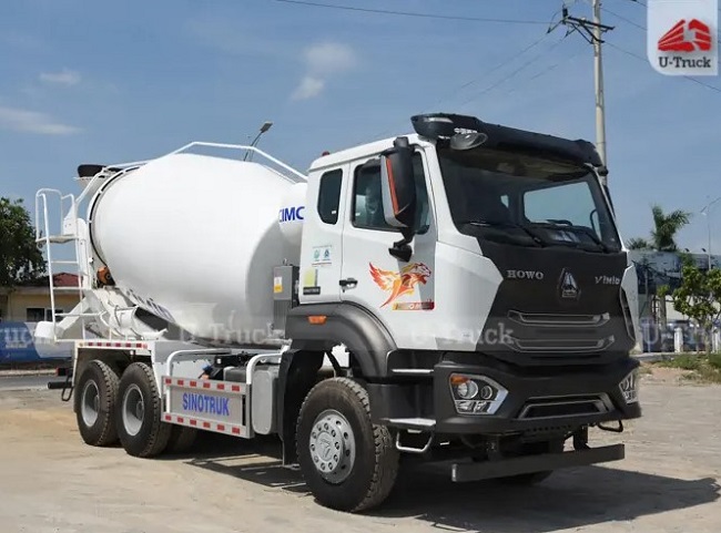 Hình ảnh xe trộn Howo Vx 350 10m3