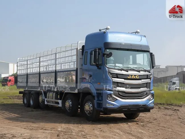 Xe tải 4 chân thùng mui bạt A5 10X4 mui bạt 9M7